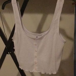 White tank no flaws brand new never worn so cute